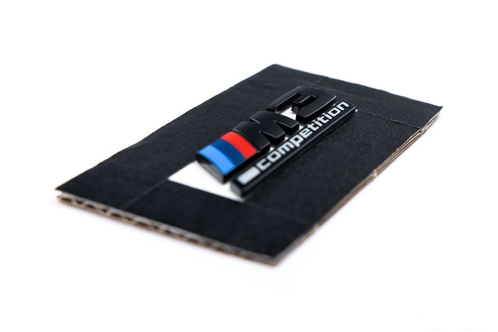 IND G8X M3 / M4 Competition Gloss Black Front Grille Emblem-Exterior-Silicon Valley Bimmer