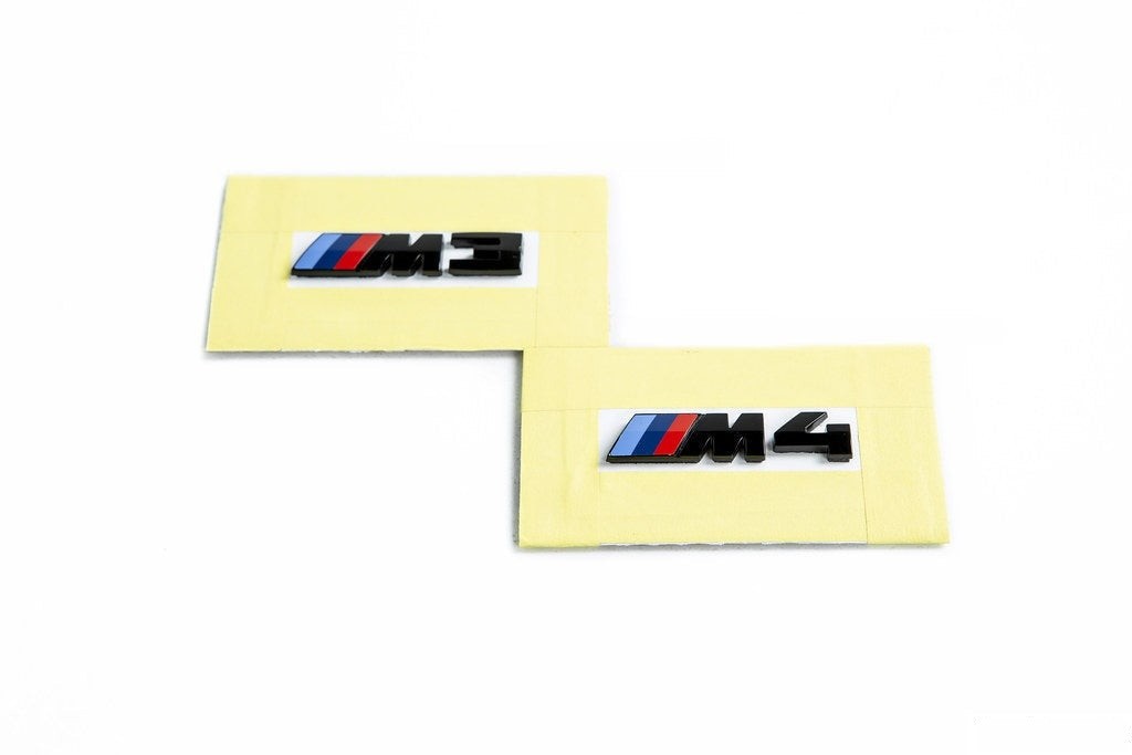IND G8X M3 / M4 Gloss Black Front Grille Emblem-Exterior-Silicon Valley Bimmer