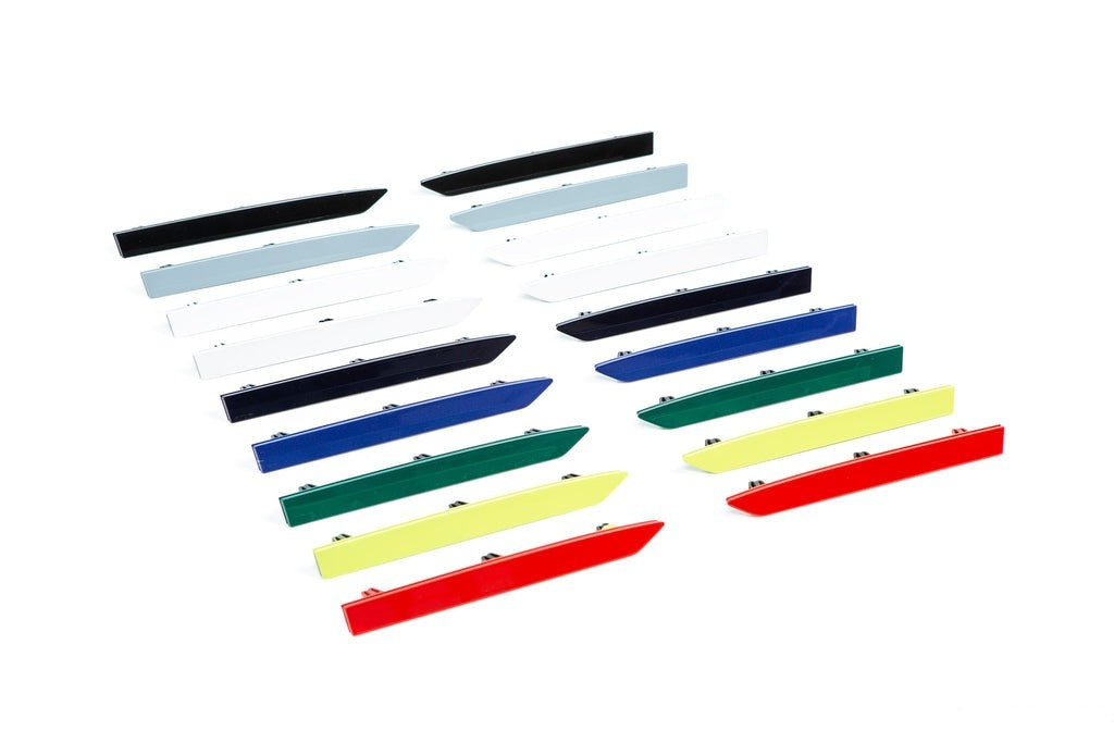 IND G8X M3 / M4 Painted Rear Reflector Set-Exterior-Silicon Valley Bimmer