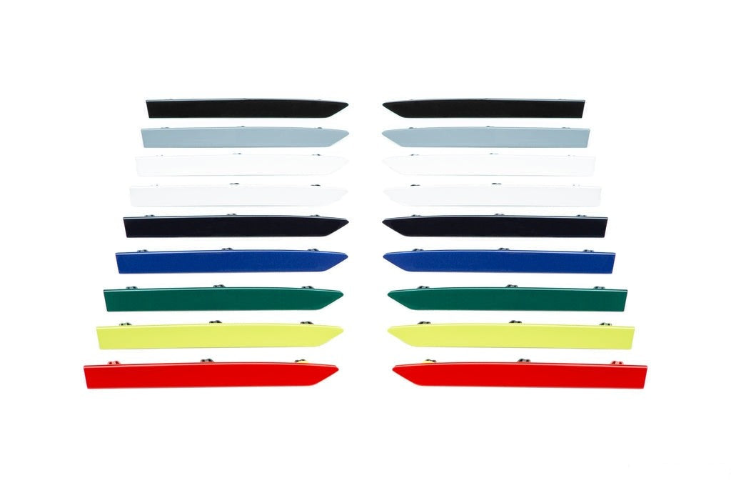 IND G8X M3 / M4 Painted Rear Reflector Set-Exterior-Silicon Valley Bimmer