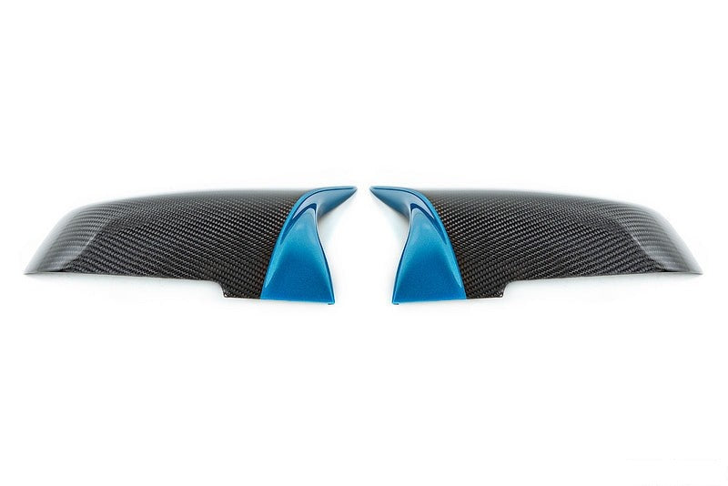 IND Painted M Inspired Dry Carbon Mirror Cover Set-Exterior-Silicon Valley Bimmer