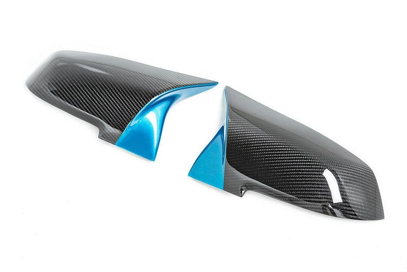 IND Painted M Inspired Dry Carbon Mirror Cover Set-Exterior-Silicon Valley Bimmer