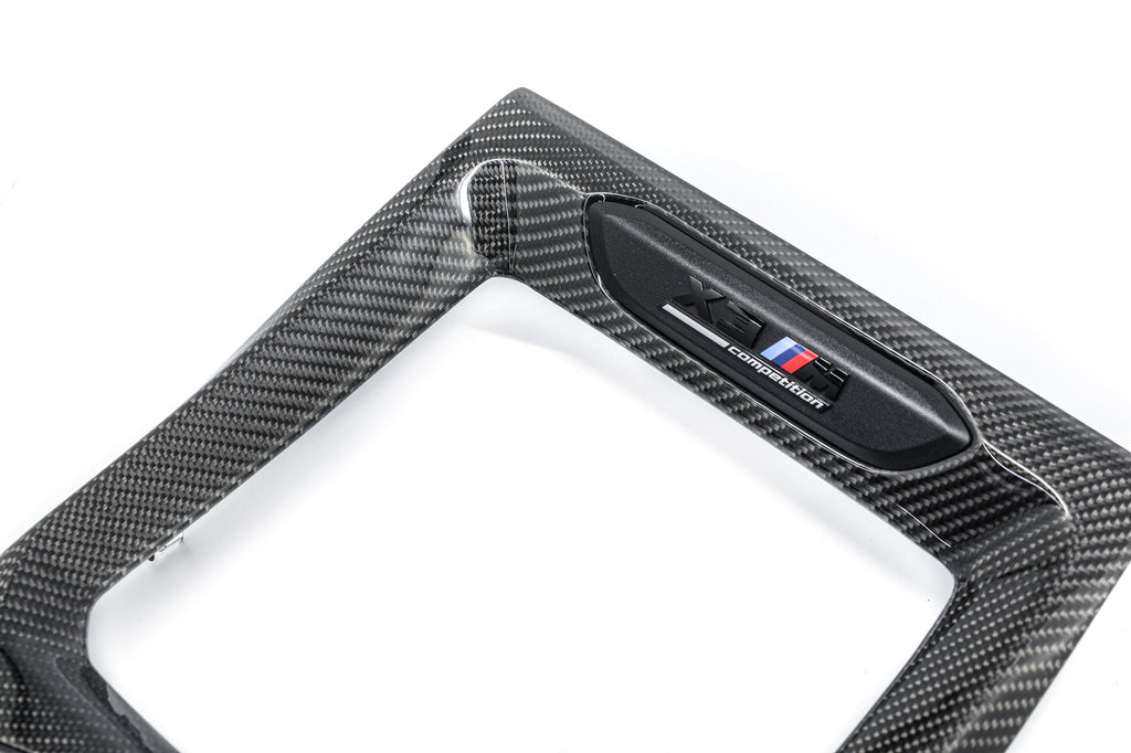 Indiv F97 X3M / F98 X4M LCI Carbon Center Console Trim - LHD-Interior-Silicon Valley Bimmer
