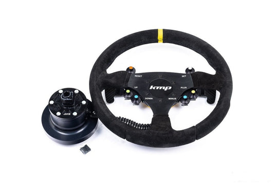 KMP A90 Supra Racing Wheel + Quick-Release Hub Kit - 8AT GEN2-Interior-Silicon Valley Bimmer