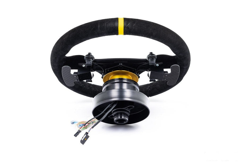 KMP E46 M3 Racing Wheel + Quick-Release Hub Kit - SMG-Interior-Silicon Valley Bimmer