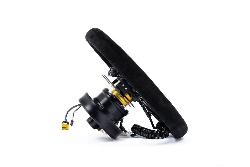 KMP E46 M3 Racing Wheel + Quick-Release Hub Kit - SMG-Interior-Silicon Valley Bimmer