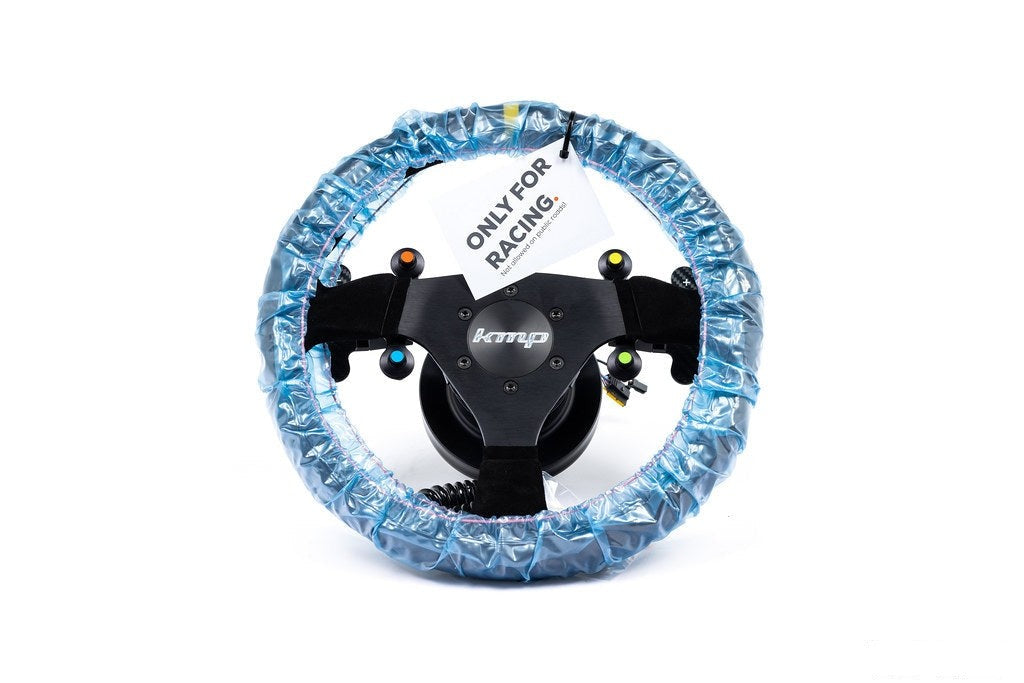 KMP E46 M3 Racing Wheel + Quick-Release Hub Kit - SMG-Interior-Silicon Valley Bimmer