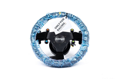 KMP E46 M3 Racing Wheel + Quick-Release Hub Kit - SMG-Interior-Silicon Valley Bimmer