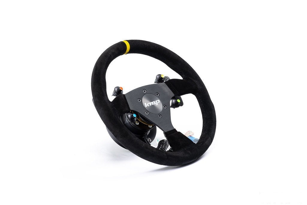 KMP E46 M3 Racing Wheel + Quick-Release Hub Kit - SMG-Interior-Silicon Valley Bimmer