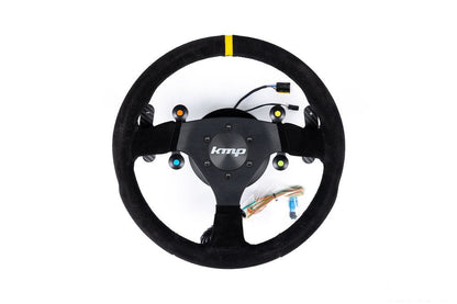 KMP E46 M3 Racing Wheel + Quick-Release Hub Kit - SMG-Interior-Silicon Valley Bimmer