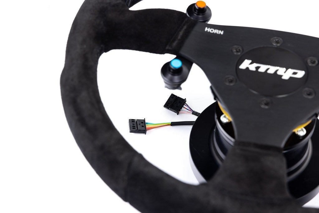 KMP E9X M3 / E82 1M Racing Wheel + Quick-Release Hub Kit - 6MT-Interior-Silicon Valley Bimmer