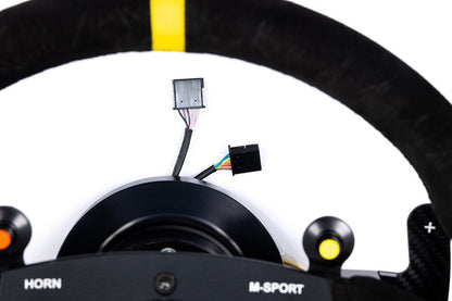 KMP E9X M3 Racing Wheel + Quick-Release Hub Kit - DCT GEN2-Interior-Silicon Valley Bimmer