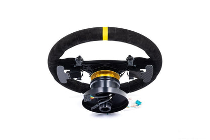 KMP E9X M3 Racing Wheel + Quick-Release Hub Kit - DCT GEN2-Interior-Silicon Valley Bimmer