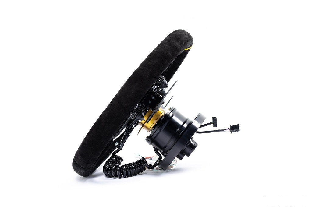 KMP E9X M3 Racing Wheel + Quick-Release Hub Kit - DCT GEN2-Interior-Silicon Valley Bimmer