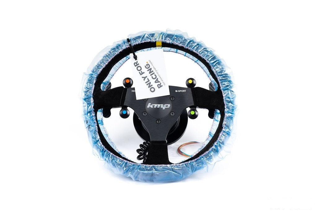 KMP E9X M3 Racing Wheel + Quick-Release Hub Kit - DCT GEN2-Interior-Silicon Valley Bimmer