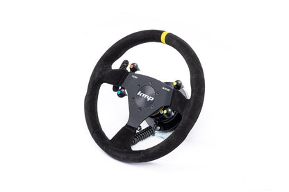 KMP E9X M3 Racing Wheel + Quick-Release Hub Kit - DCT GEN2-Interior-Silicon Valley Bimmer