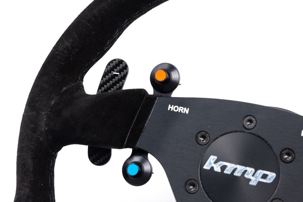 KMP E9X M3 Racing Wheel + Quick-Release Hub Kit - DCT GEN2-Interior-Silicon Valley Bimmer