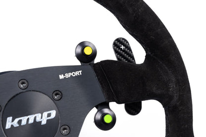 KMP E9X M3 Racing Wheel + Quick-Release Hub Kit - DCT GEN2-Interior-Silicon Valley Bimmer