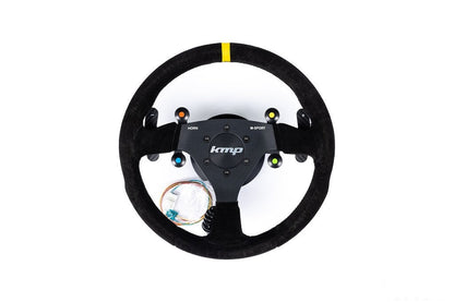 KMP E9X M3 Racing Wheel + Quick-Release Hub Kit - DCT GEN2-Interior-Silicon Valley Bimmer