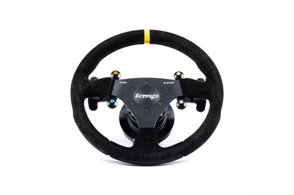 KMP E9X M3 Racing Wheel + Quick-Release Hub Kit - DCT GEN2-Interior-Silicon Valley Bimmer