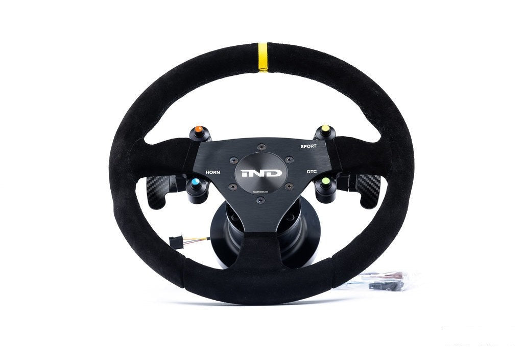KMP F87 M2 (N55) Racing Wheel + Quick-Release Hub Kit - DCT GEN2-Interior-Silicon Valley Bimmer