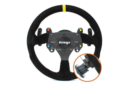 KMP G8X M2 / M3 / M4 Racing Wheel + Quick-Release Hub Kit - 8AT GEN2-Interior-Silicon Valley Bimmer