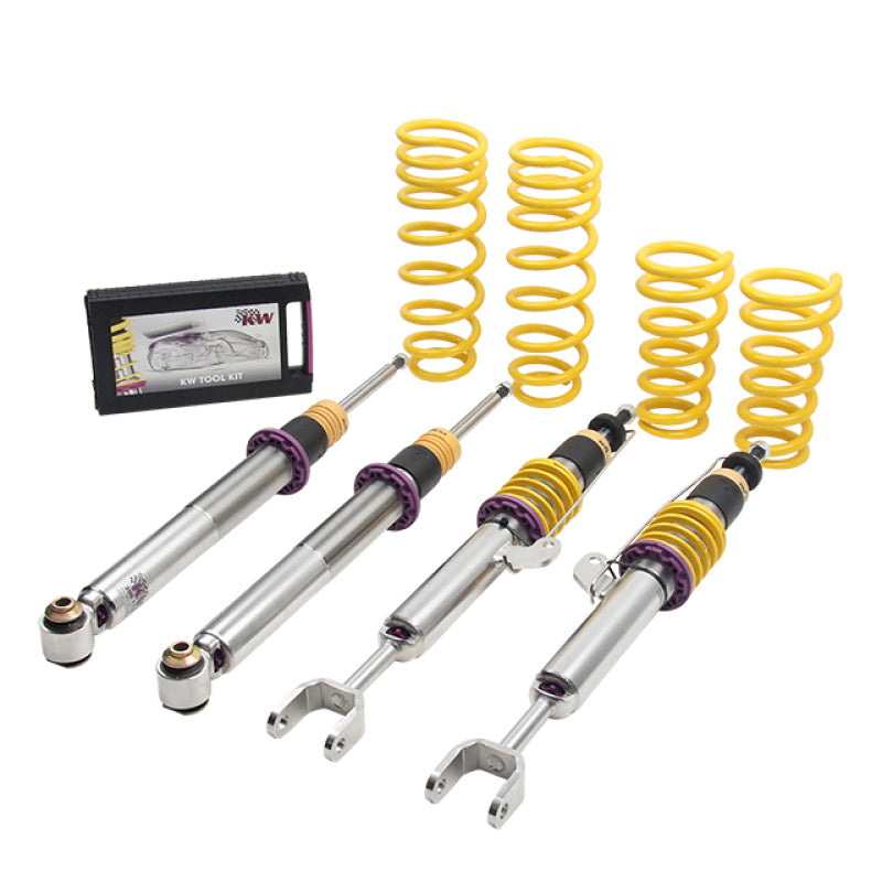 KW Coilover Kit V3 13+ MBW M5 F10 M6 F06 Sedan (inc EDC Delete Unit)-Suspension-Silicon Valley Bimmer