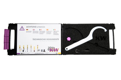 KW Coilover Porsche 911 (991) Carrera 2/4 S & GTS; Coupe + Convertible with PASM + PDCC (bundle incl. PASM delete unit) - Variant 3-Suspension-Silicon Valley Bimmer