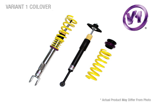 KW Coilover Porsche 911 (997) Carrera, Carrera S Convertible, with PASM - Variant 1-Suspension-Silicon Valley Bimmer