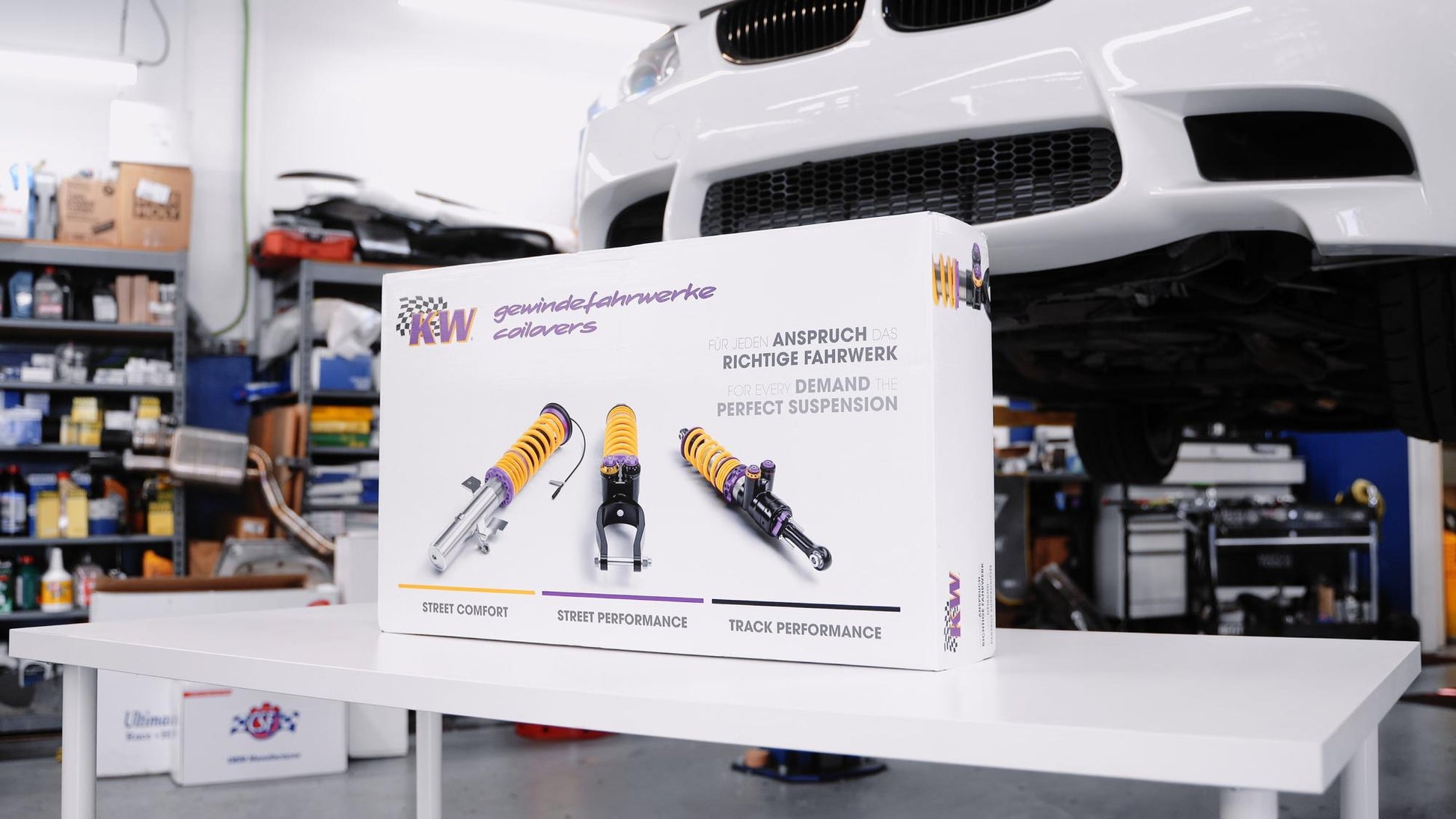 KW Suspension Clubsport - 2 Way BMW M3 E90 E92 1M Not Equipped With EDC-Suspension-Silicon Valley Bimmer
