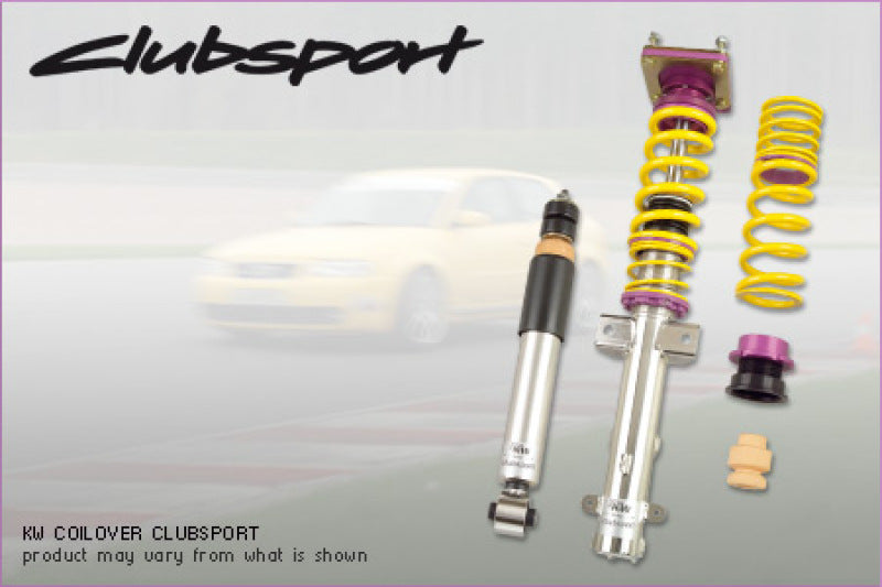 KW Suspension Clubsport - 2 Way Porsche 911 (997) Carrera, Carrera S excl. Convertible-Suspension-Silicon Valley Bimmer