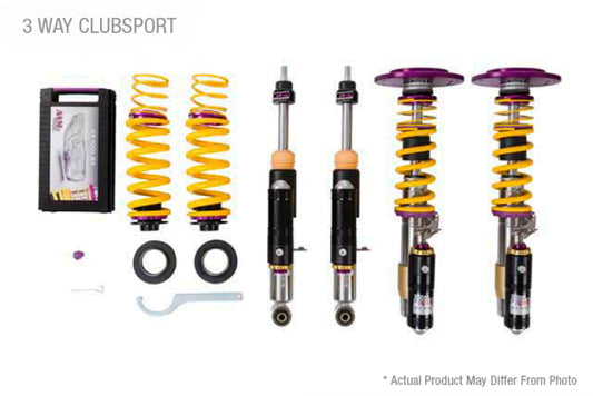 KW Suspension Clubsport - 3 Way Porsche 911 (996) GT3 RS-Suspension-Silicon Valley Bimmer