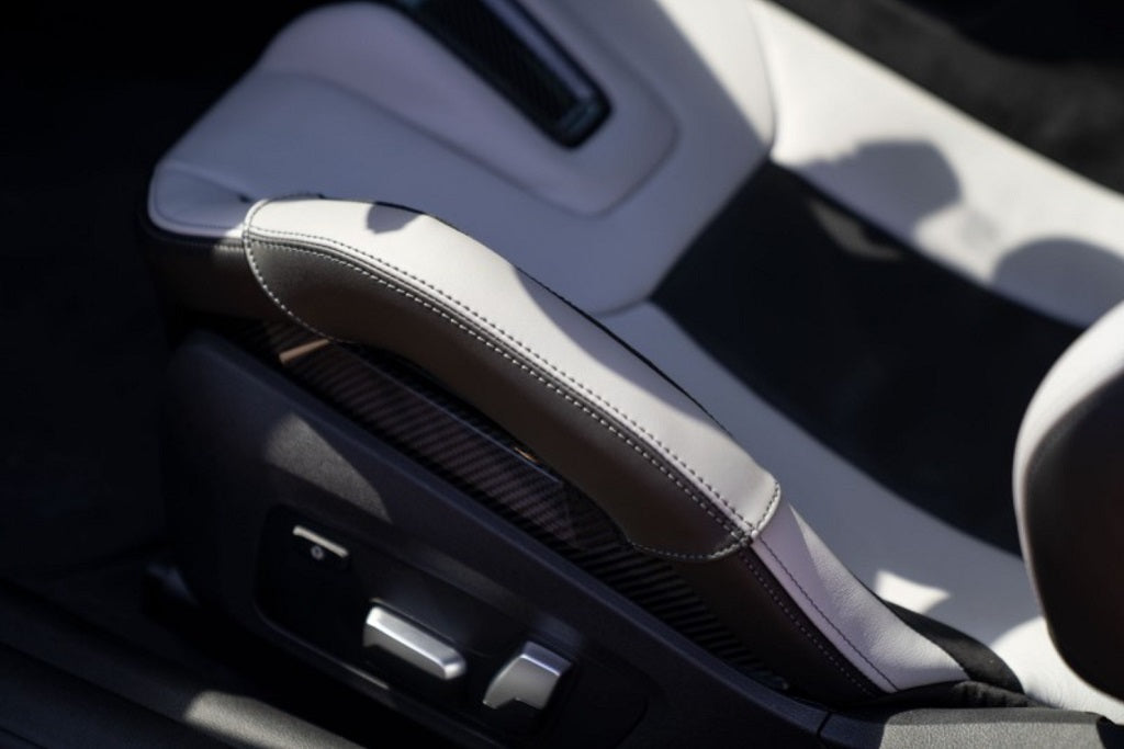 LCK BMW M Carbon Bucket Seat Bolster Protector Set-Interior-Silicon Valley Bimmer