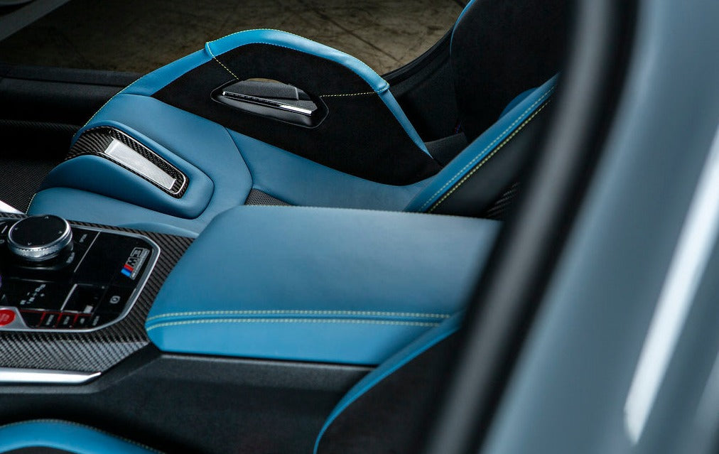 LCK BMW M Carbon Bucket Seat Bolster Protector Set-Interior-Silicon Valley Bimmer