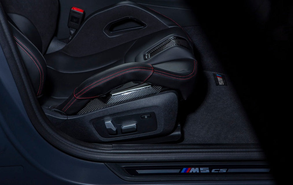 LCK BMW M Carbon Bucket Seat Bolster Protector Set-Interior-Silicon Valley Bimmer