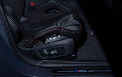 LCK BMW M Carbon Bucket Seat Bolster Protector Set-Interior-Silicon Valley Bimmer