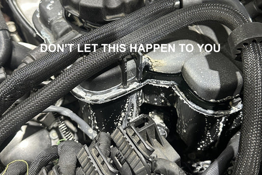 Level Performance F90 M5 / F9X M8 Coolant Expansion Tank Shield-Performance-Silicon Valley Bimmer