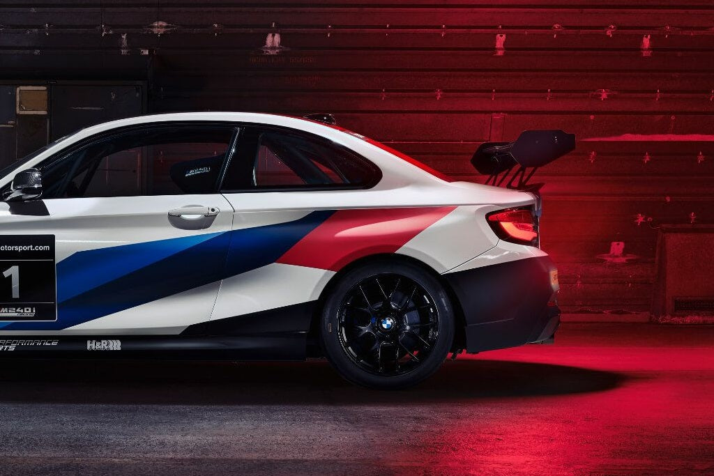 BMW Motorsport M240iR Wing Endplate Set