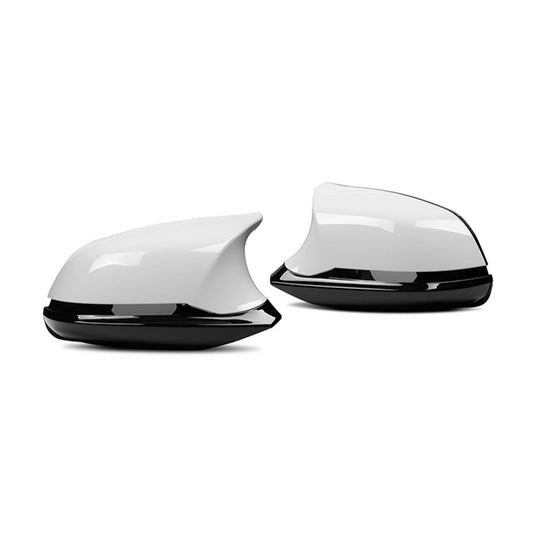 MHC BMW F Series 6 Piece Full Replacement Performance Mirror Units In Gloss White