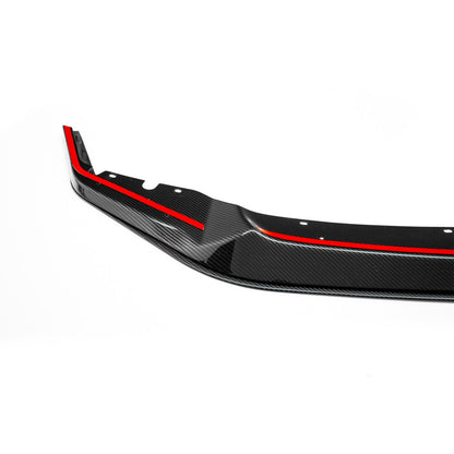 MHC+ BMW M2 Competition GT Style Front Splitter In Gloss Pre Preg Carbon Fibre (F87)