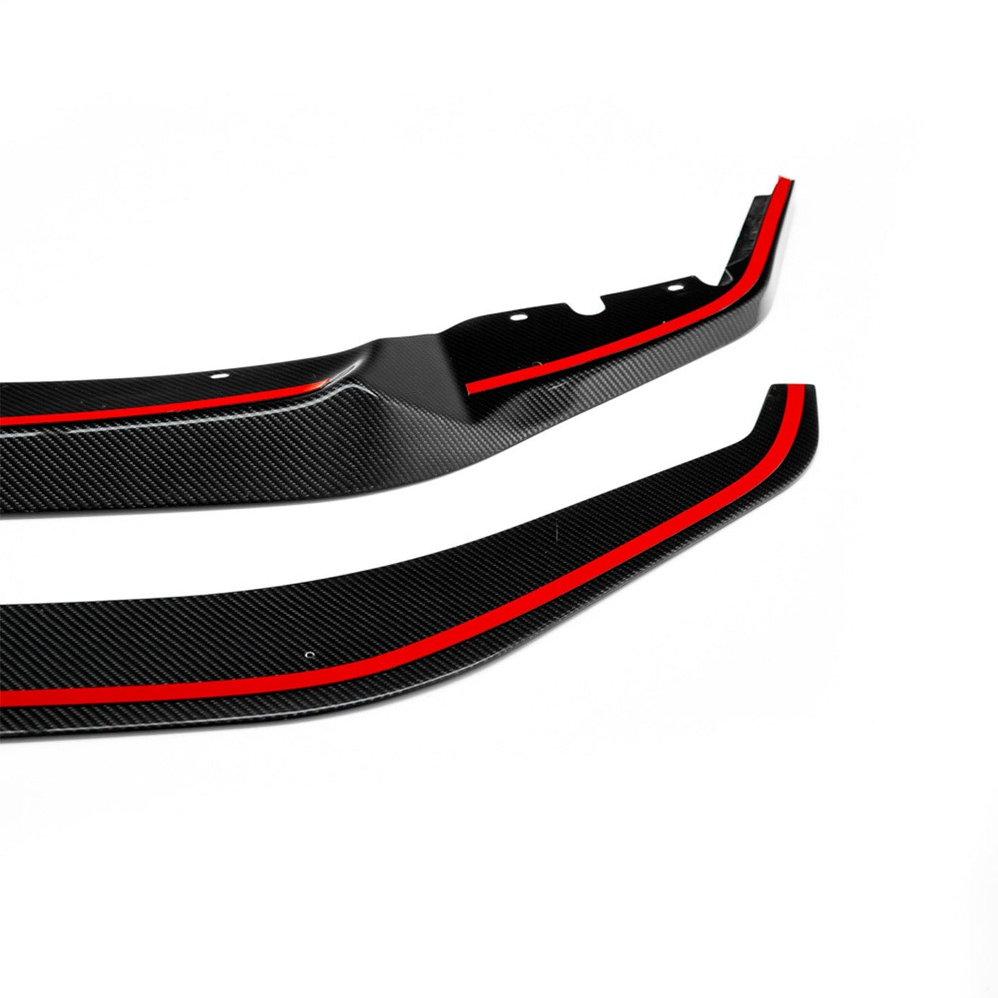 MHC+ BMW M2 Competition GT Style Front Splitter In Gloss Pre Preg Carbon Fibre (F87)