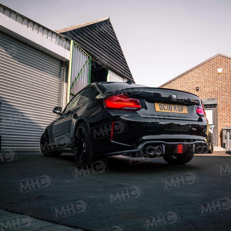 MHC+ BMW M2/M2 Competition Aggressive LED Diffuser In Pre Preg Carbon Fibre (F87)