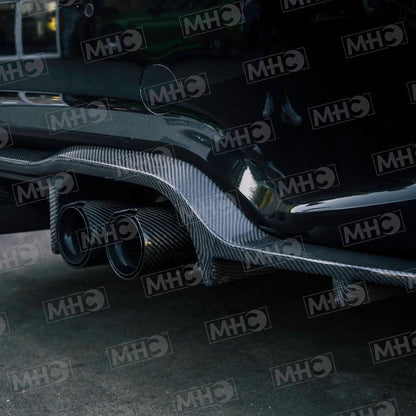 MHC+ BMW M2/M2 Competition Aggressive LED Diffuser In Pre Preg Carbon Fibre (F87)