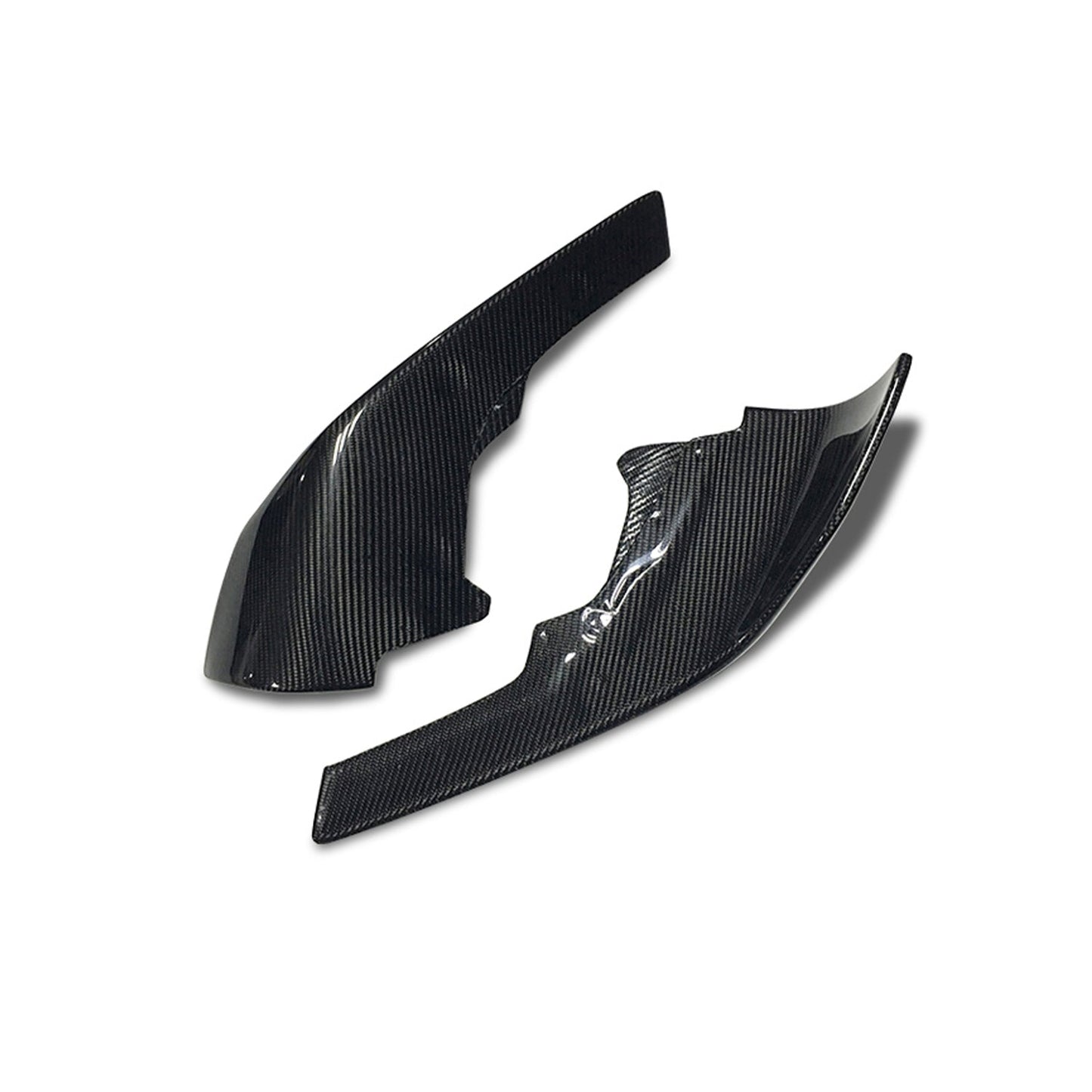 MHC BMW M2/M2 Competition Front Winglets In Gloss Carbon Fibre (F87)