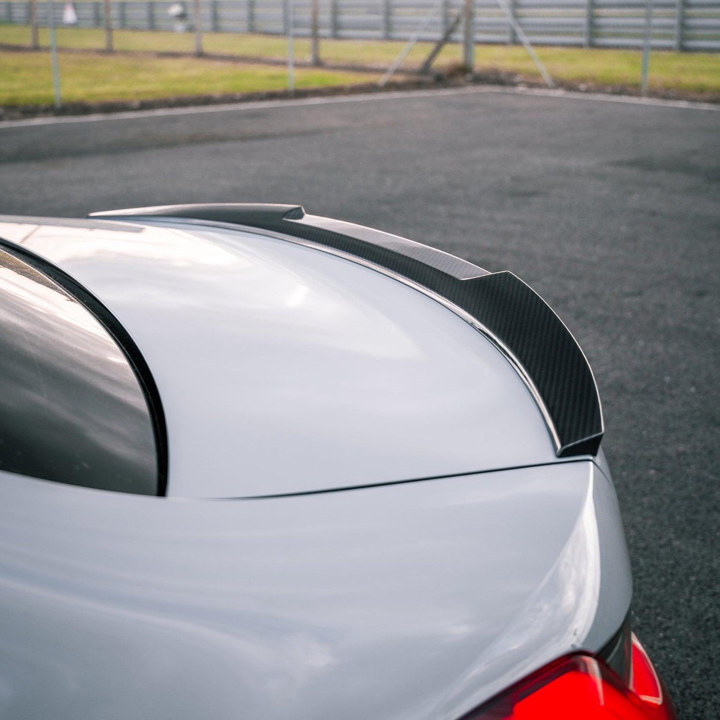 MHC+ BMW M3 'M4 Style' Rear Spoiler In Pre-Preg Carbon Fibre (G80)