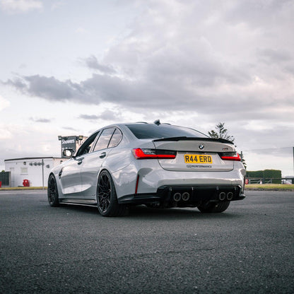 MHC+ BMW M3 'M4 Style' Rear Spoiler In Pre-Preg Carbon Fibre (G80)