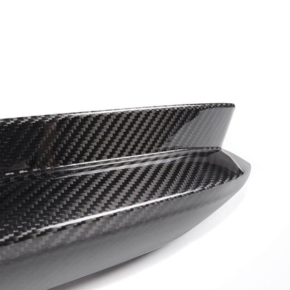 MHC+ BMW M3 OEM Style Rear Side Diffusers In Pre Preg Carbon Fibre (G80)