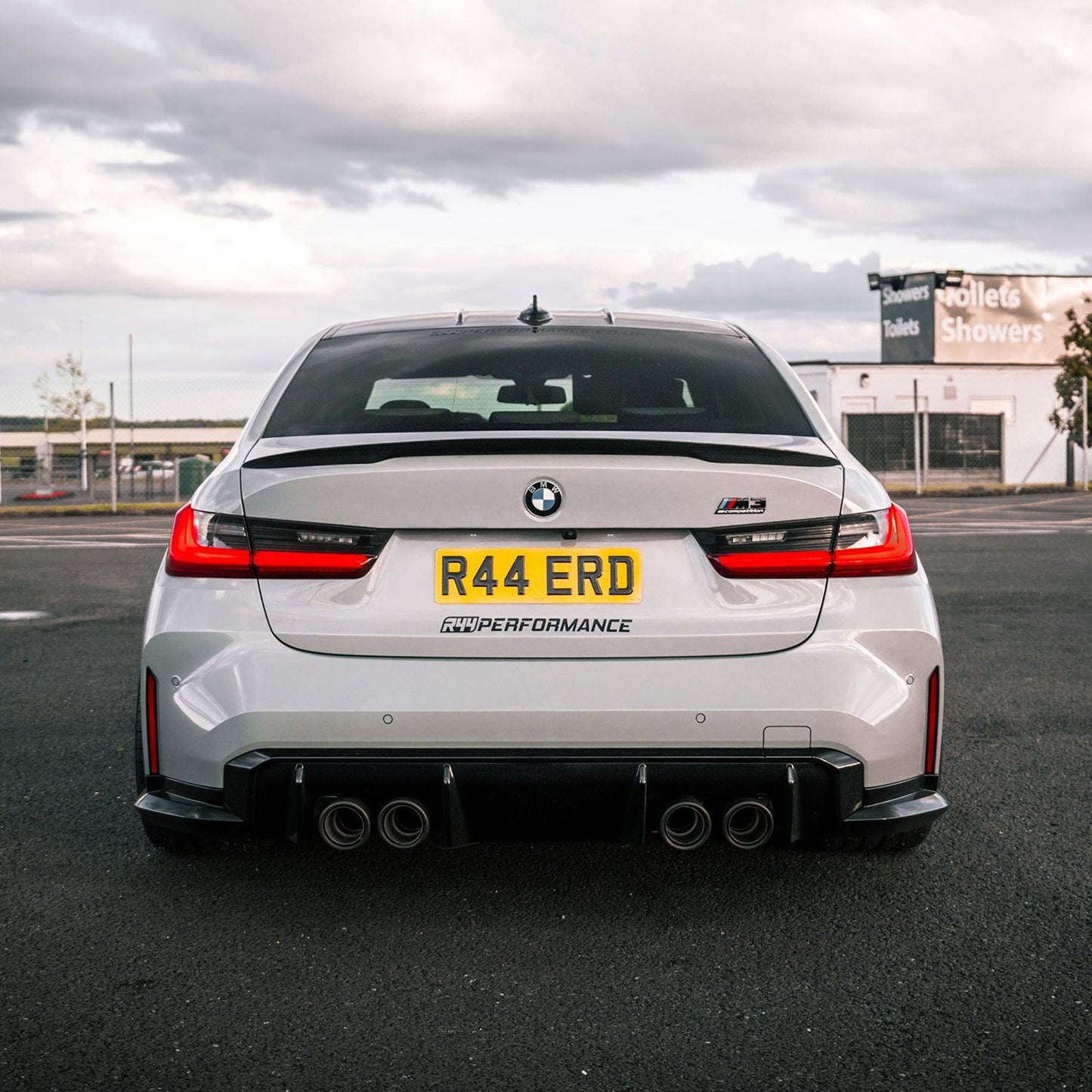 MHC+ BMW M3 Performance Style Rear Spoiler In Pre Preg Carbon Fibre (G80)