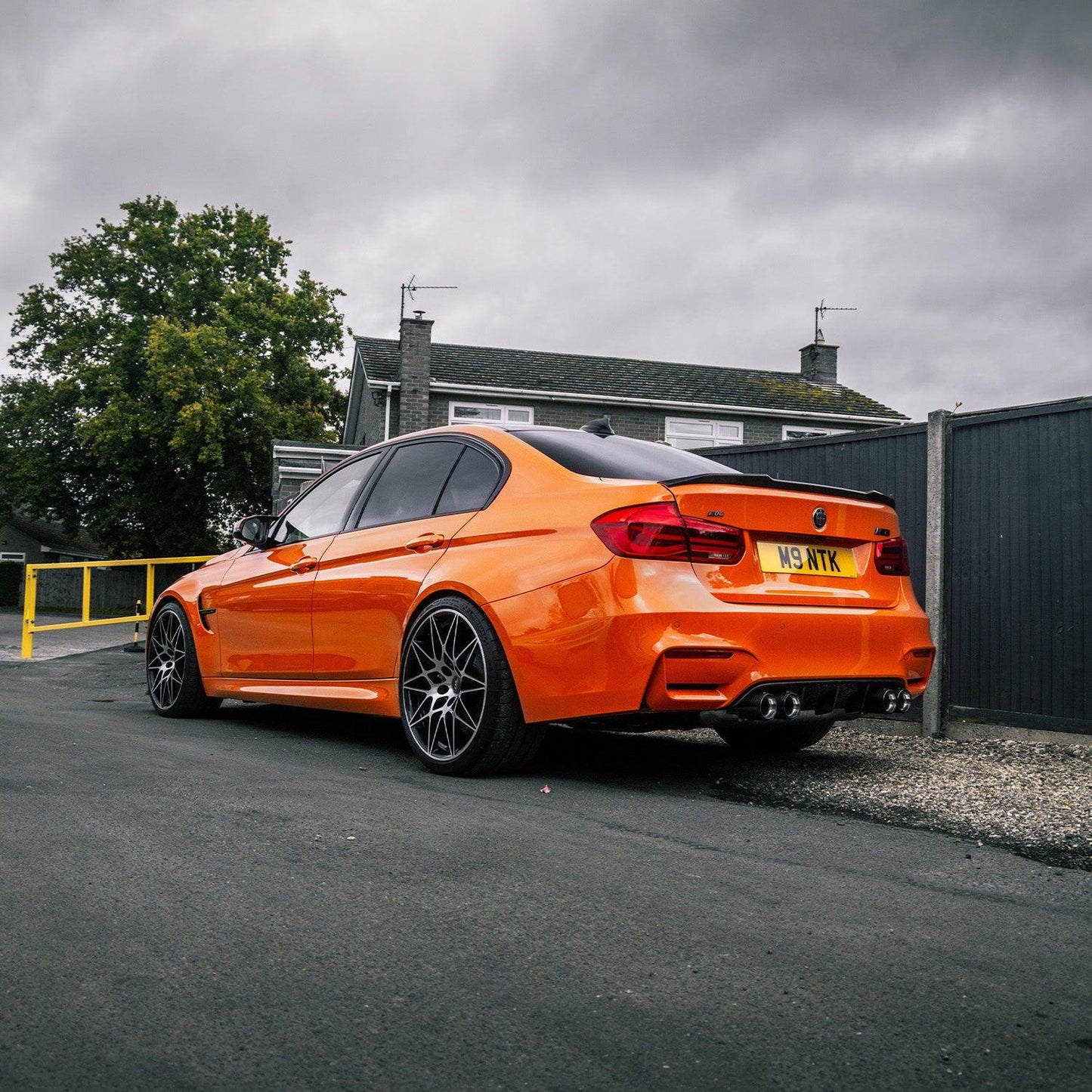 MHC BMW M3/3 Series CS Style Rear Spoiler In Gloss Carbon Fibre (F80/F30)