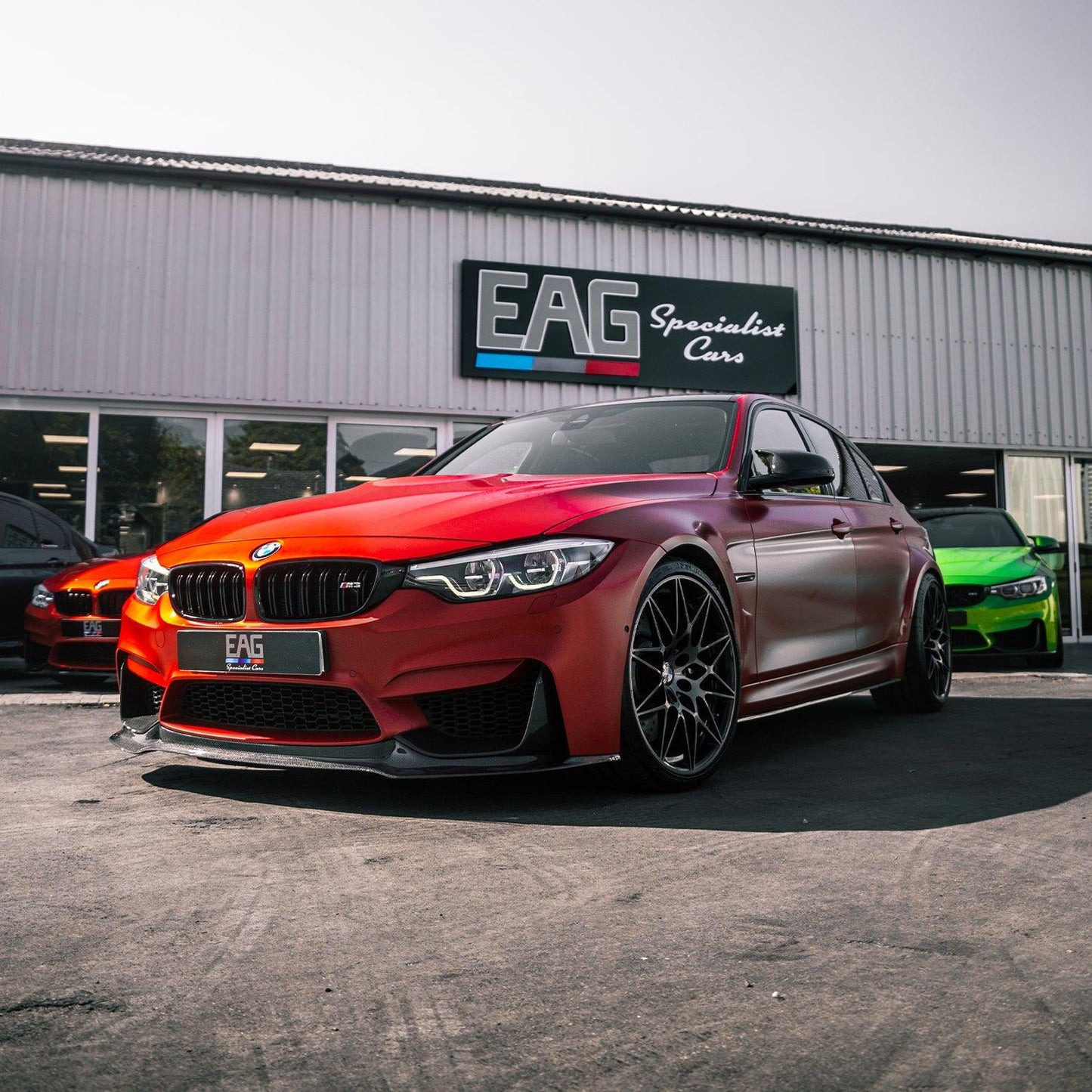 MHC BMW M3/M4 Full Length Performance Side Skirts In Gloss Carbon Fibre (F80/F82/F83)